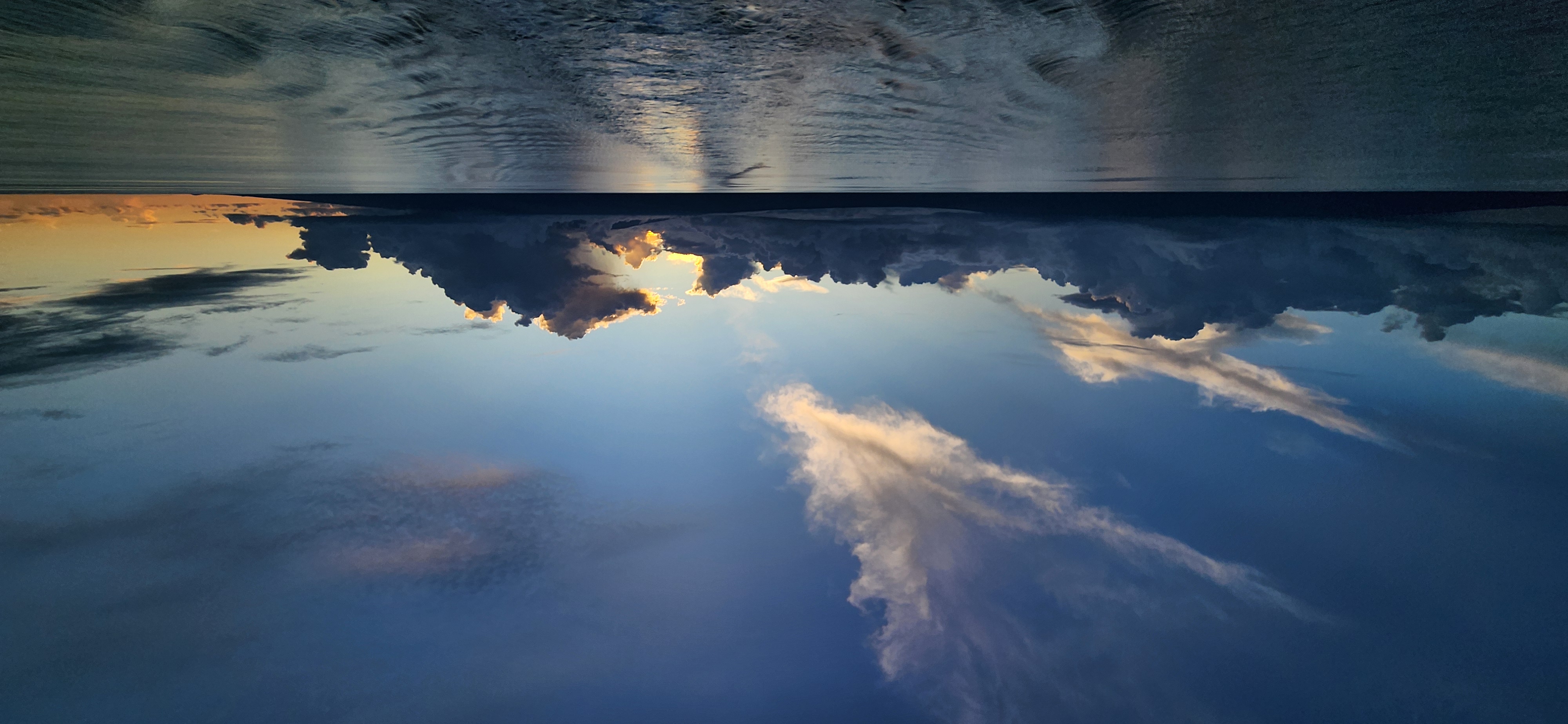 Picture of Isabella Island in the Galapagos at sunset.